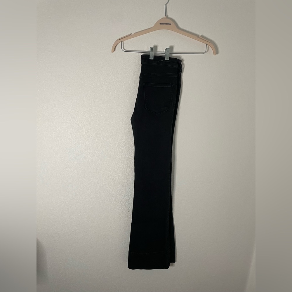 Pilcro Black High-Rise Flare Size 26